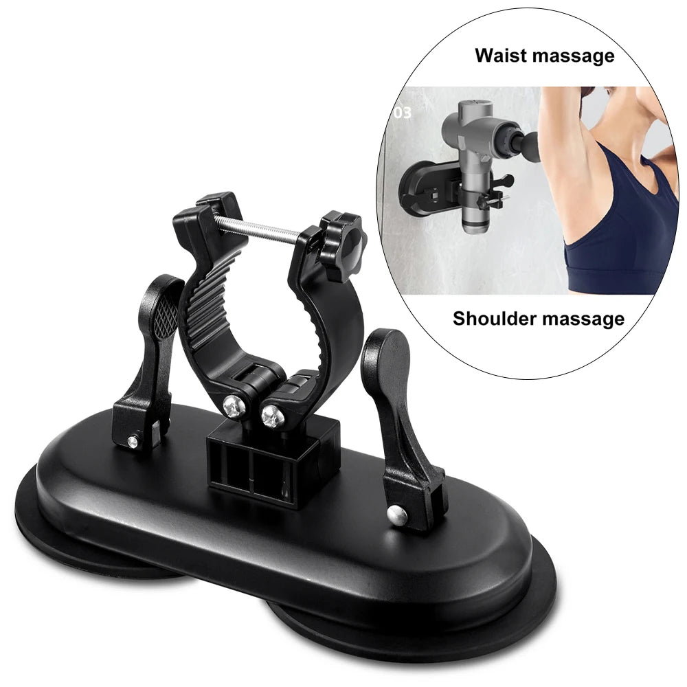 Support de Pistolet de Massage avec Ventouses Puissantes